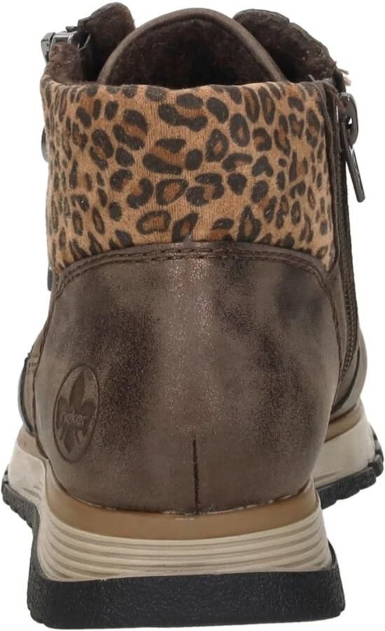 Rieker Veterschoenen Hoog Veterschoenen Hoog donkerbruin - Foto 4