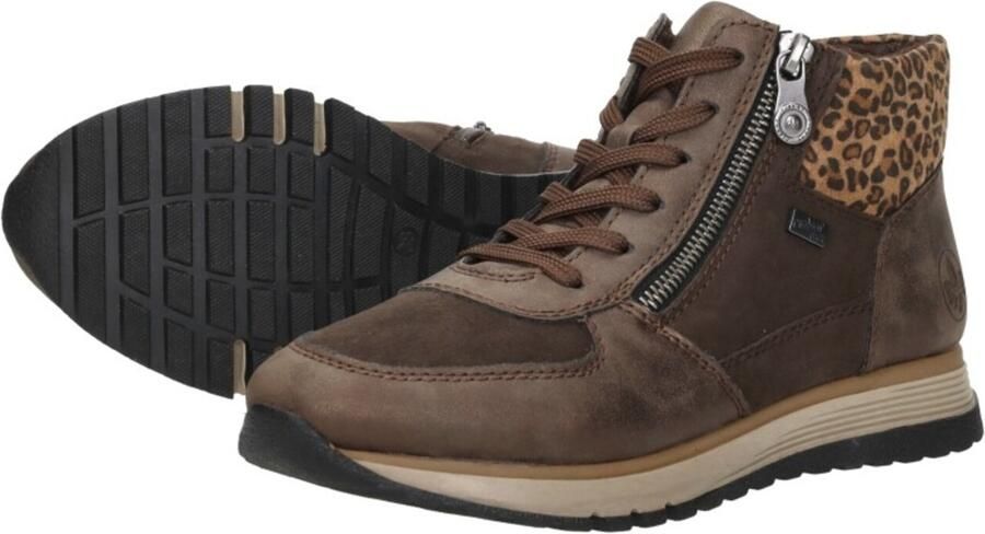 Rieker Veterschoenen Hoog Veterschoenen Hoog donkerbruin - Foto 10