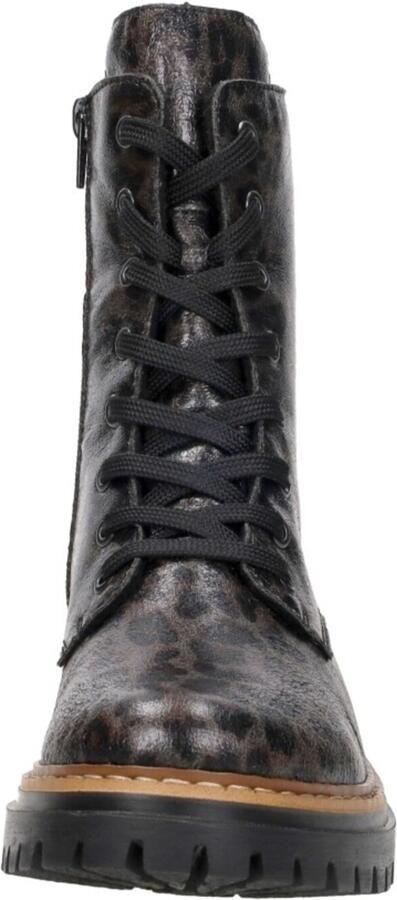 Rieker Veterschoenen Veterenkellaars profielzool met contrasterende zoolrand - Foto 8