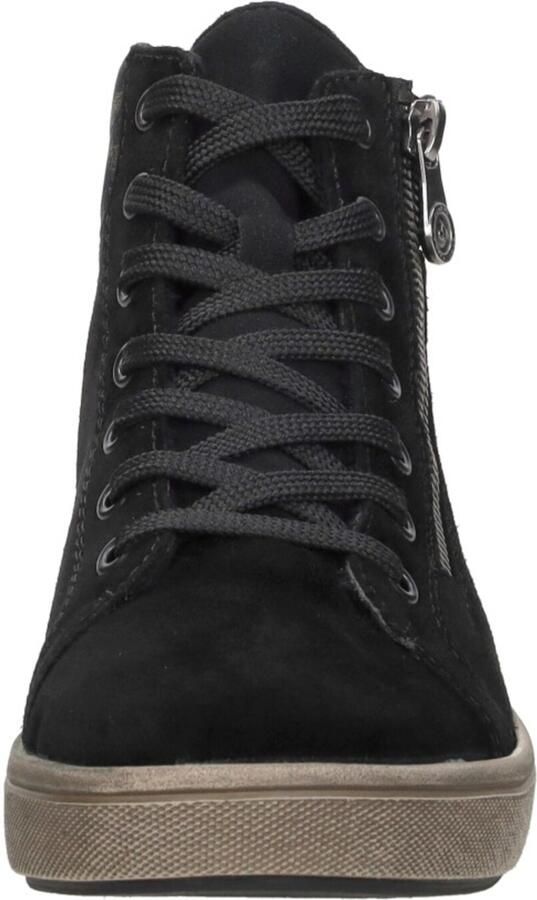 Rieker Veterboot X0709-00 Zwart Nubuck Warm Gevoerd - Foto 3