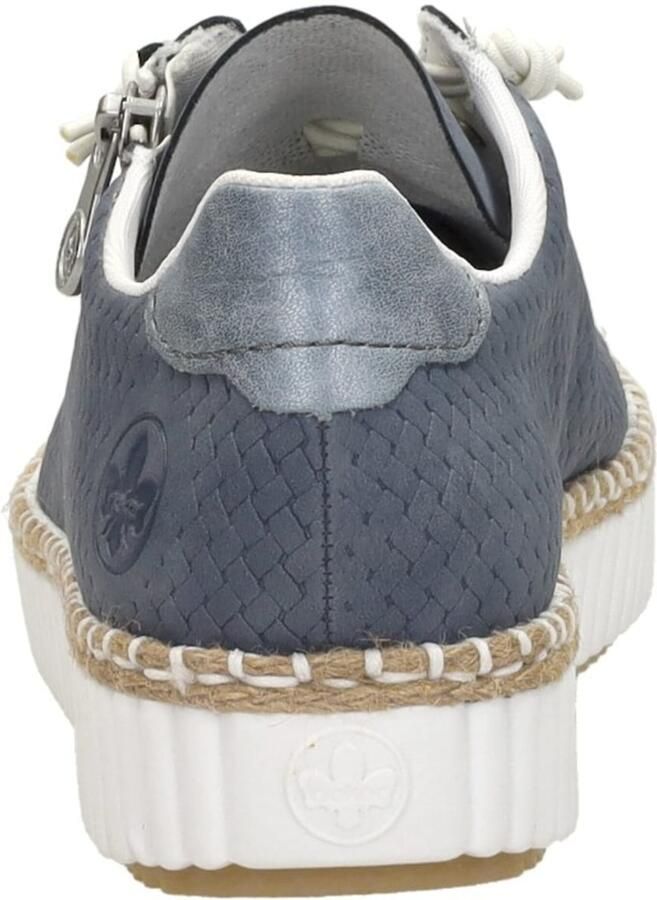 Rieker Veterschoen 'Veterschoenen Laag' blauw - Foto 3