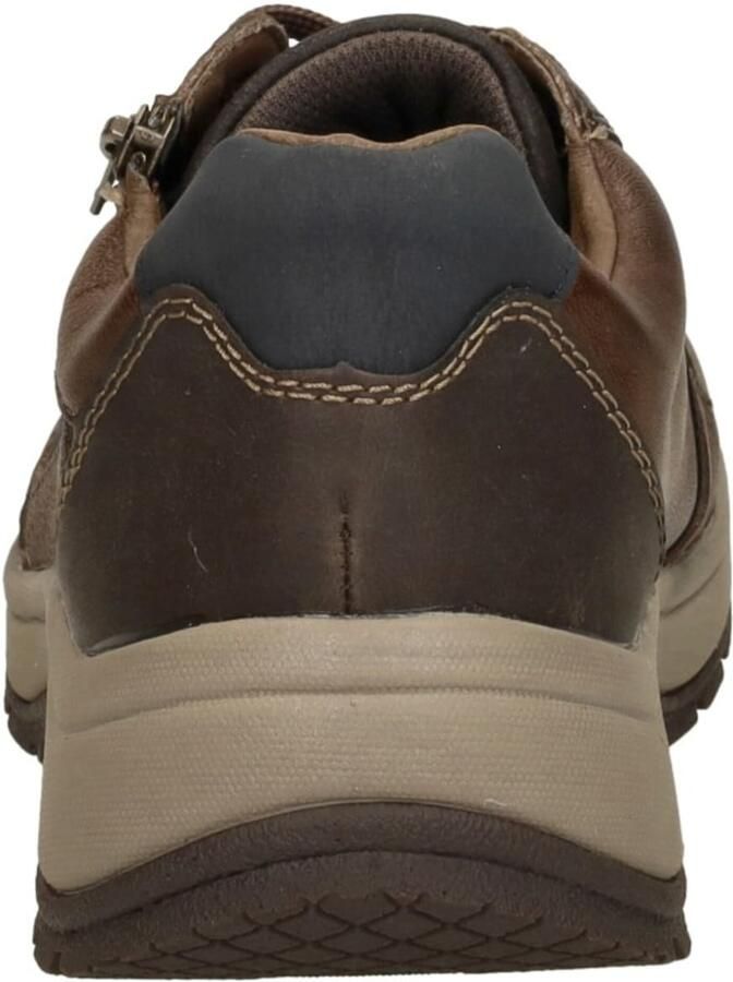 Rieker Sneakers vrijetijdsschoen halfschoen veterschoen met gepolsterde schacht - Foto 6