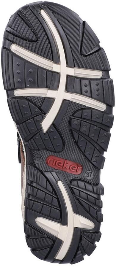 Rieker dames trekking sandalen blauw-grijs Sandalen 68851-22 bruin - Foto 5