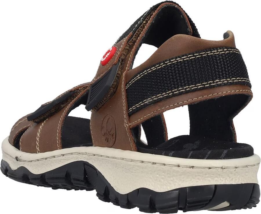 Rieker dames trekking sandalen blauw-grijs Sandalen 68851-22 bruin - Foto 7