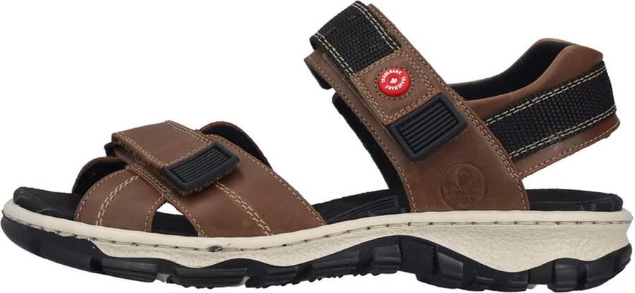 Rieker dames trekking sandalen blauw-grijs Sandalen 68851-22 bruin - Foto 8
