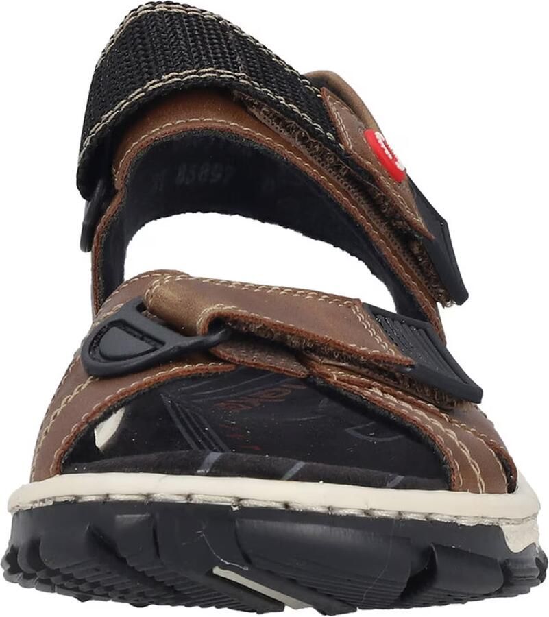 Rieker dames trekking sandalen blauw-grijs Sandalen 68851-22 bruin - Foto 6