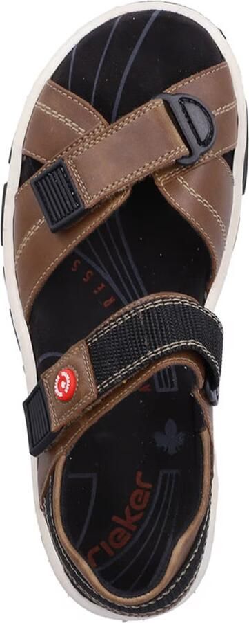 Rieker dames trekking sandalen blauw-grijs Sandalen 68851-22 bruin - Foto 9