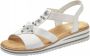 Rieker V0687-80 Sandaal wit - Thumbnail 3
