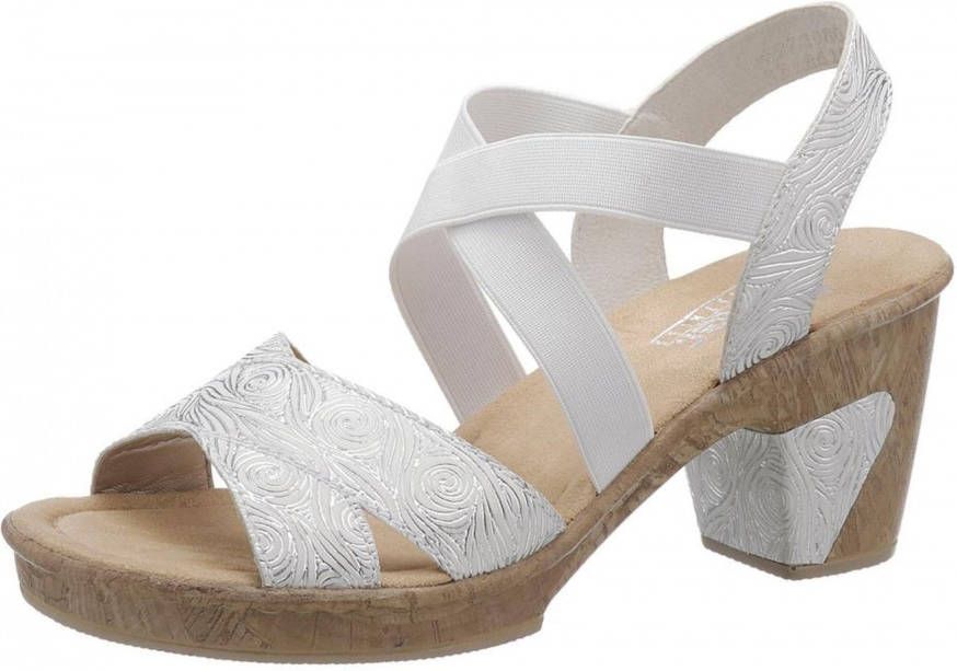 Rieker -Dames wit sandalen maat 36 - Schoenen.nl