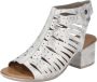 Rieker Sandaaltjes zomerschoen sandaal blokhak in metallic-look - Thumbnail 4