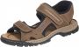 Rieker Casual Open-Toe Sandalen voor Heren Bruin Heren - Thumbnail 2
