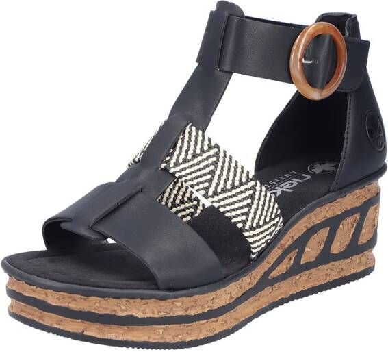 Rieker Sandalen met riem