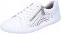 Rieker damesschoen lage veterschoen slip-on 52824-80 parelwit - Thumbnail 5