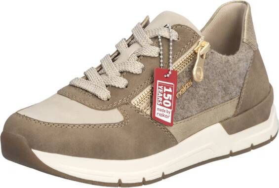Rieker Sneakers vrijetijdsschoen veterschoen halfschoen met modieuze accenten - Foto 5