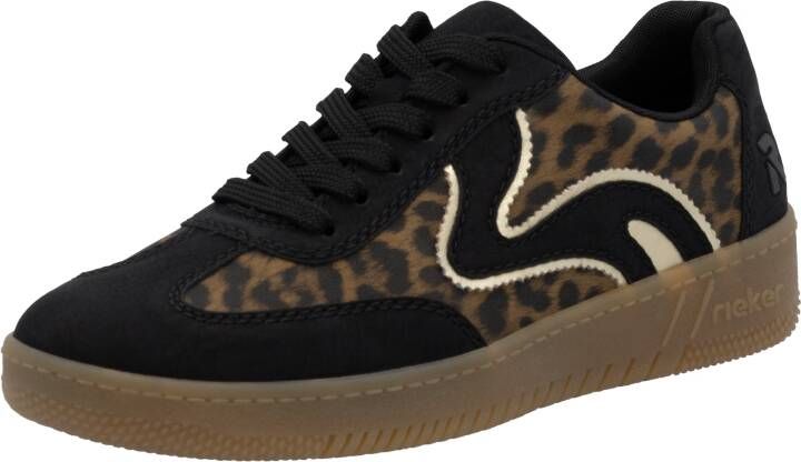 RRieker R-Rieker Plateausneakers vrijetijdsschoen lage schoen veterschoen in vegan uitvoering