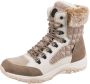 Rieker Winterlaarzen winterenkellaarsjes tex-membraan met warme voering faux fur kraag - Thumbnail 3