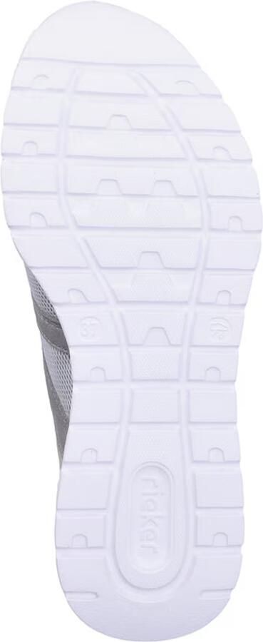 Rieker Sport Sneakers laag grijs grafiet - Foto 6