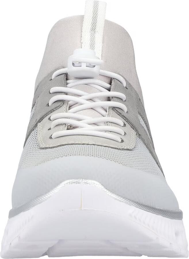 Rieker Sport Sneakers laag grijs grafiet - Foto 4