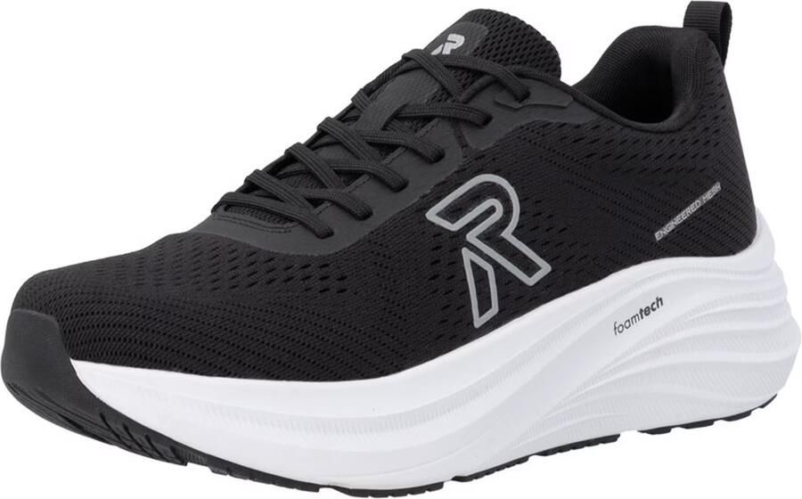 Rieker Sneakers laag grijs zwart