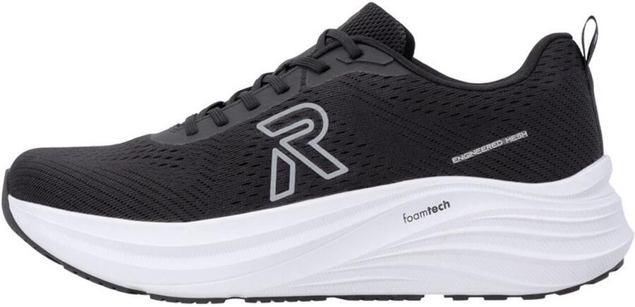 Rieker Sneakers laag grijs zwart - Foto 4