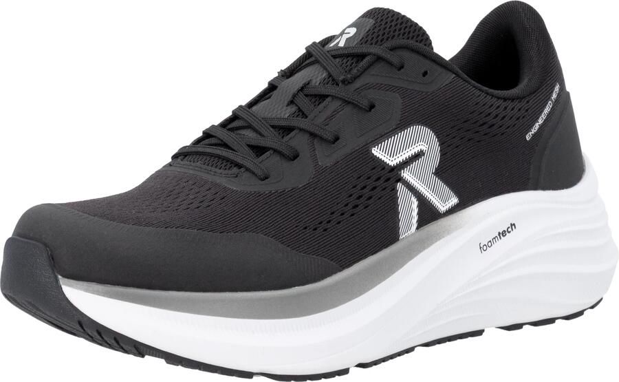 Rieker Sport Sneakers laag grijs zwart