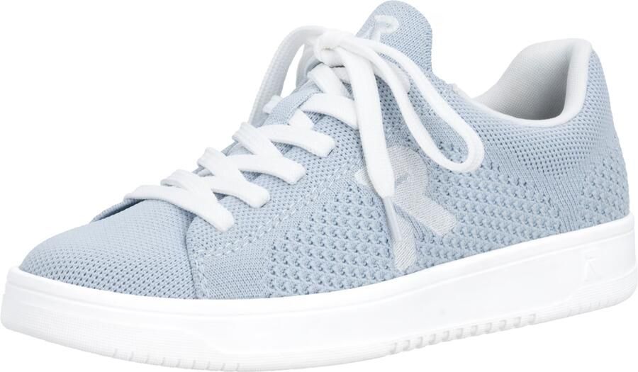 Rieker Sport Sneakers laag lichtblauw wit