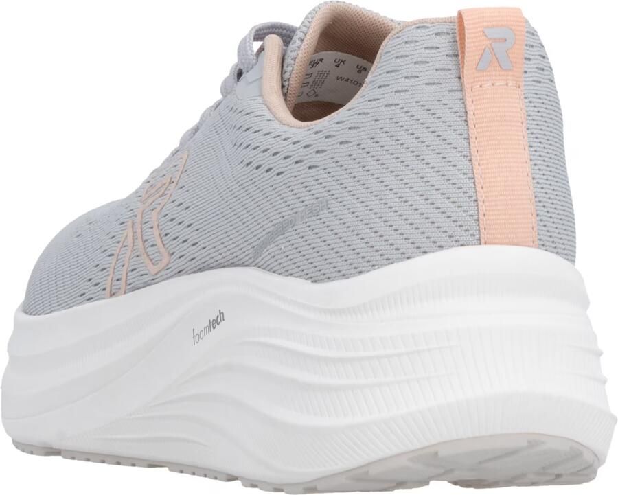 Rieker Sport Sneakers laag lichtgrijs abrikoos - Foto 3