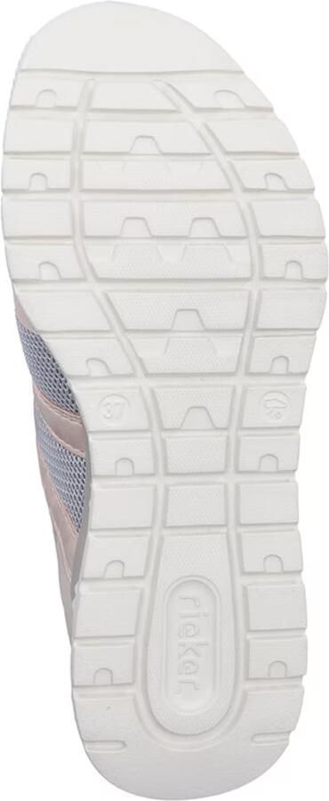 Rieker Dames Sneaker Low Sneaker Casual Comfortabel Memory-Foam M6061-91 Rose - Foto 3