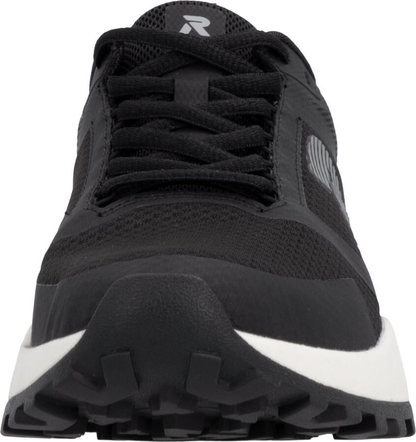 Rieker Sport Sneakers laag lichtgrijs zwart - Foto 2