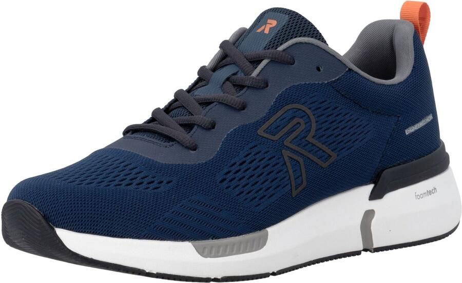 Rieker Sport Sneakers laag navy mokka - Foto 2