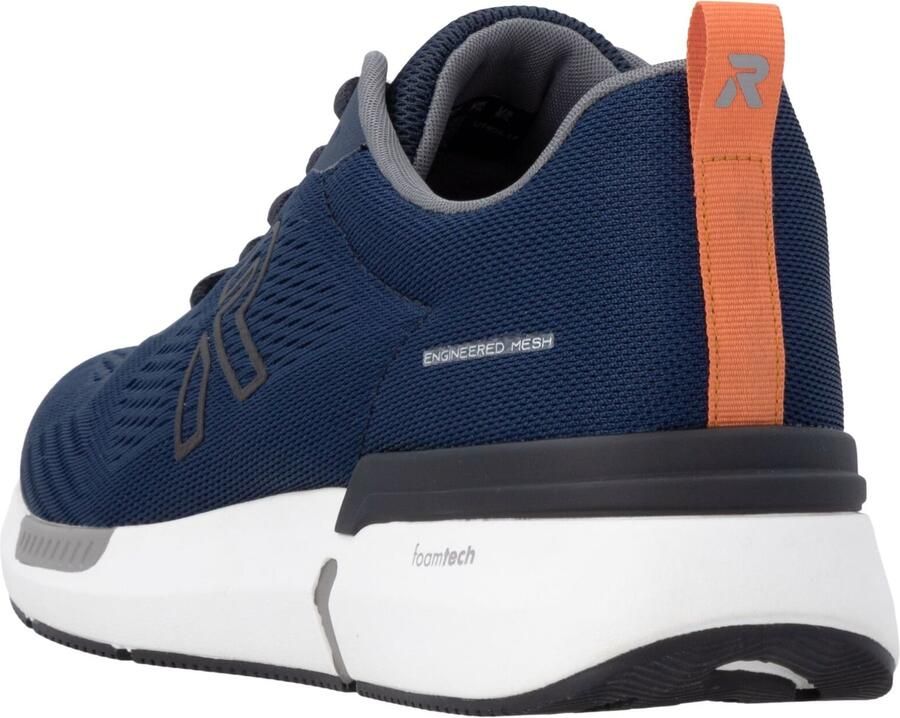 Rieker Sport Sneakers laag navy mokka - Foto 4