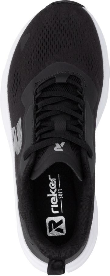 Rieker Sport Sneakers laag 'U3505' grijs zwart - Foto 6