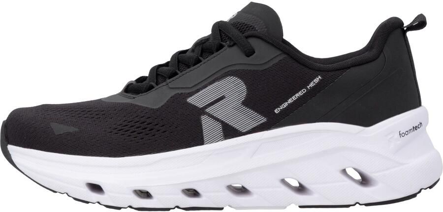 Rieker Sport Sneakers laag 'U3505' grijs zwart - Foto 4