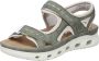 OTTO RIEKER Sport Sandalen Outdoorsandalen zomerschoen sandaal plateauhak met klittenbandsluitingen - Thumbnail 6