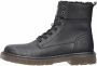 Rieker Zwarte gesloten booties voor heren Zwart Heren - Thumbnail 4