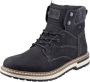 Rieker Warm Gevoerde Veterschoenen Black Heren - Thumbnail 4