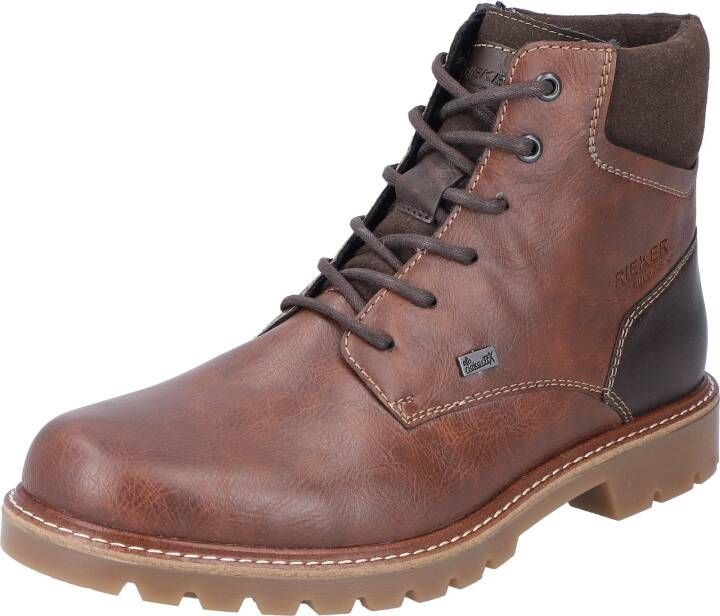 Rieker heren veterboot bruin - Foto 2