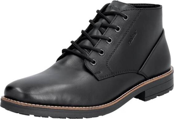 Rieker Veterlaarsjes veterschoenen business-veterschoenen enkellaars met zachte bovenlaag