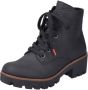 Rieker Veterlaarsjes veterschoenen outdoorankle boots met robuuste profielzool - Thumbnail 3