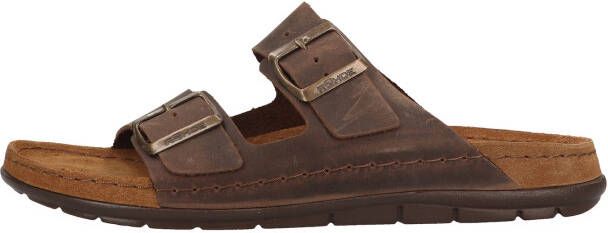 Rohde Heren Slipper 5918 72 Donkerbruin - Foto 7