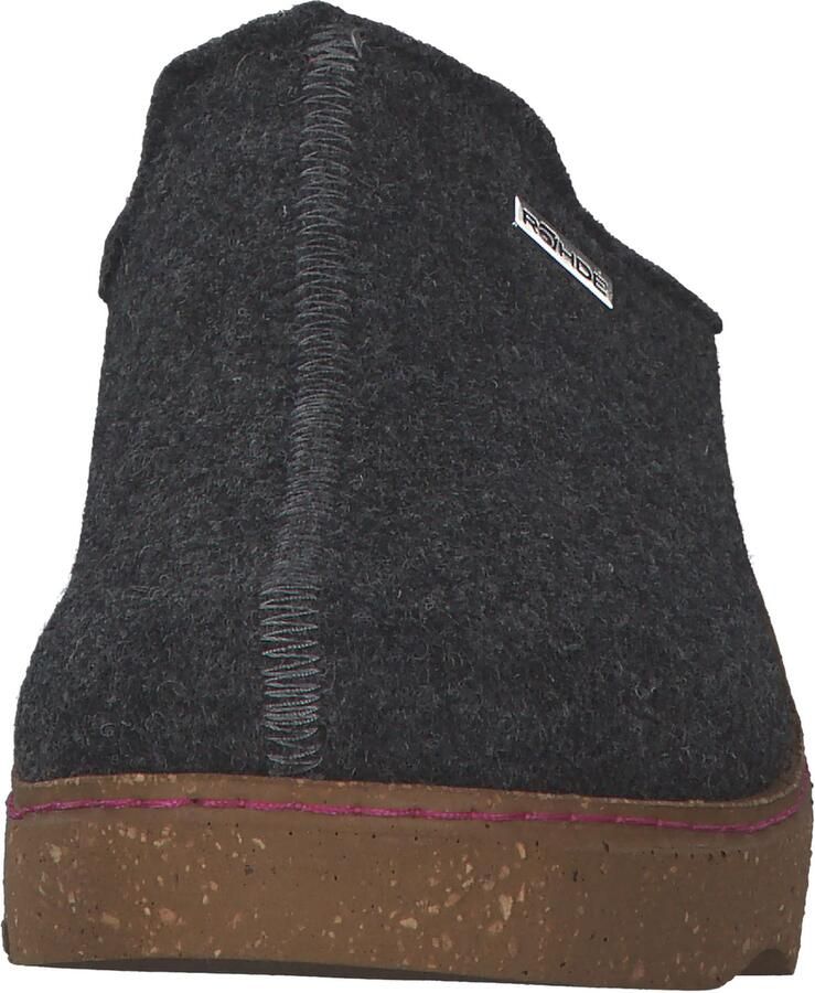 Rohde Pantoffels Foggia Pantoffel slof clog huis-slipper met profielzool - Foto 11