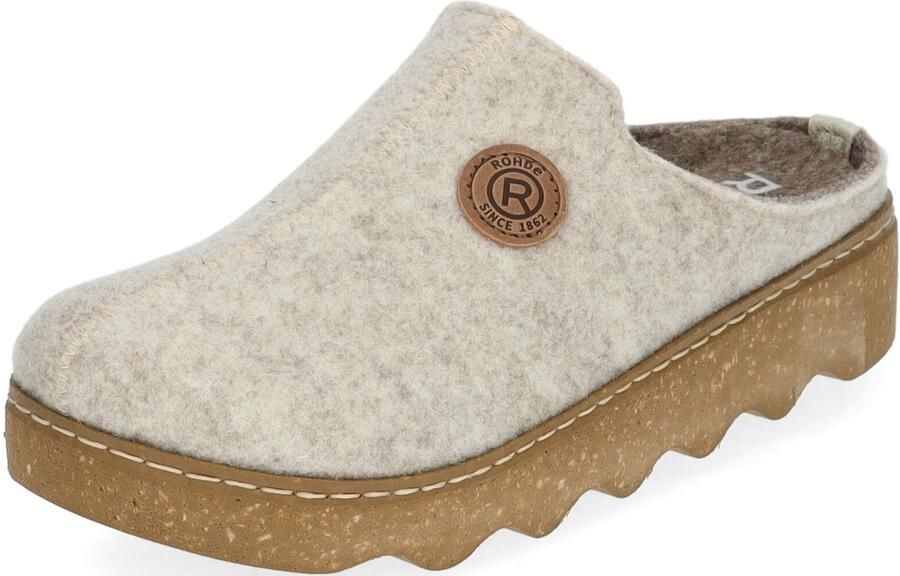 Rohde Pantoffels Foggia Pantoffel slof clog huis-slipper met profielzool - Foto 9
