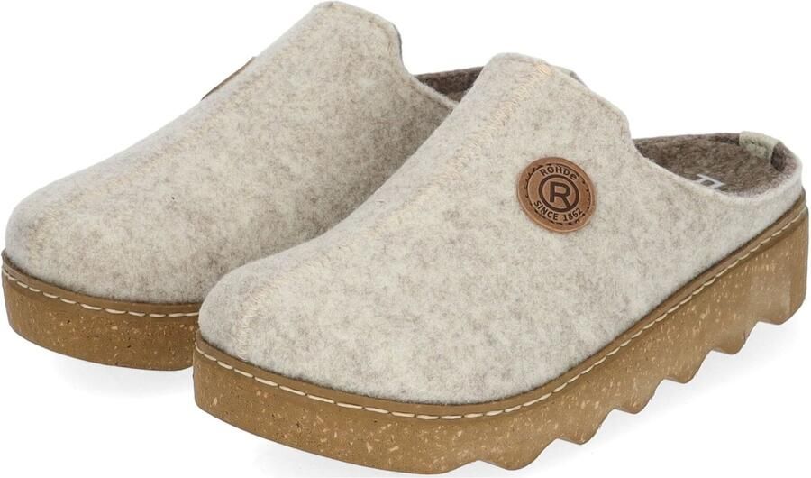 Rohde Pantoffels Foggia Pantoffel slof clog huis-slipper met profielzool - Foto 13