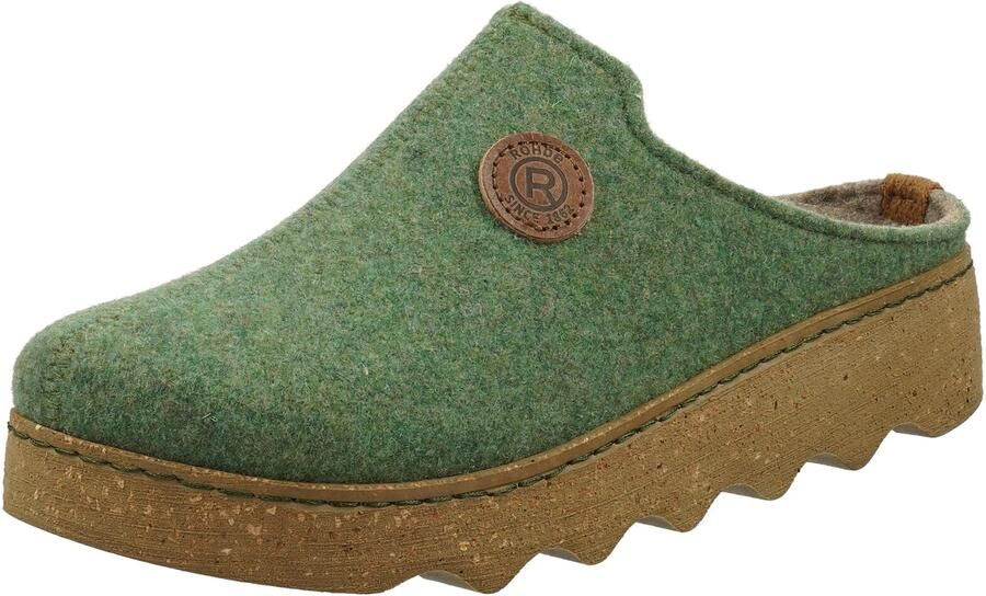 Rohde Pantoffels Foggia Pantoffel slof clog huis-slipper met profielzool - Foto 8