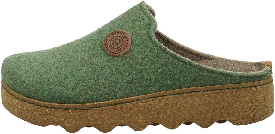 Rohde Pantoffels Foggia Pantoffel slof clog huis-slipper met profielzool - Foto 9