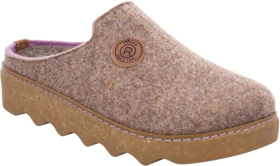Rohde Pantoffels Foggia Pantoffel slof clog huis-slipper met profielzool - Foto 8