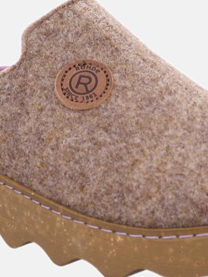 Rohde Pantoffels Foggia Pantoffel slof clog huis-slipper met profielzool - Foto 14