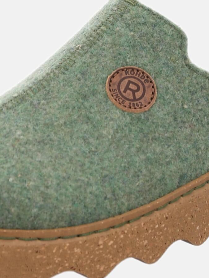Rohde Pantoffels Foggia Pantoffel slof clog huis-slipper met profielzool - Foto 12