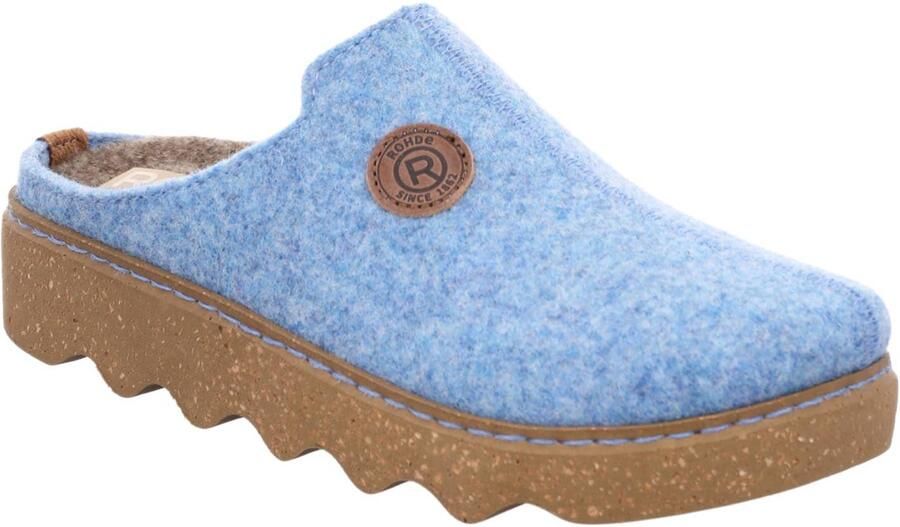 Rohde Pantoffels Foggia Pantoffel slof clog huis-slipper met profielzool - Foto 3