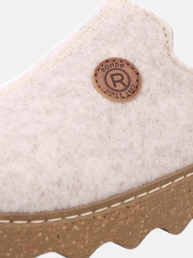 Rohde Pantoffels Foggia Pantoffel slof clog huis-slipper met profielzool - Foto 10